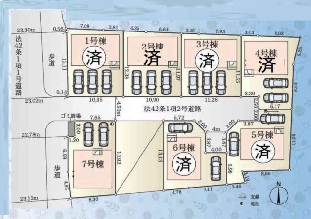 厚木市長谷第11　新築一戸建て　7号棟　全7棟